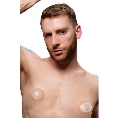 Master Series Silicone Plunger Nipple Suckers 2 Pack