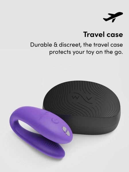 We-Vibe Sync Go App Controlled Rechargeable Clitoral and G-Spot Vibrator