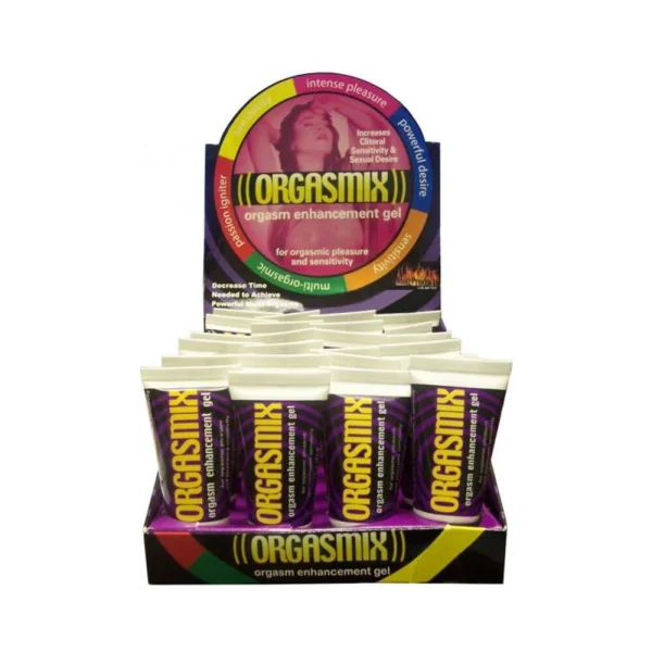 Orgasmix Orgasm Enhancement Gel 1oz 24 Display