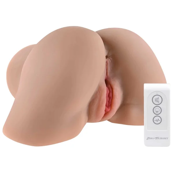 Rear Beauty Sucking & Vibrating Masturbator