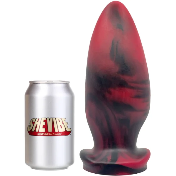 Topped Toys MARE MAKER 115 Silicone Butt Plug - Forge Red