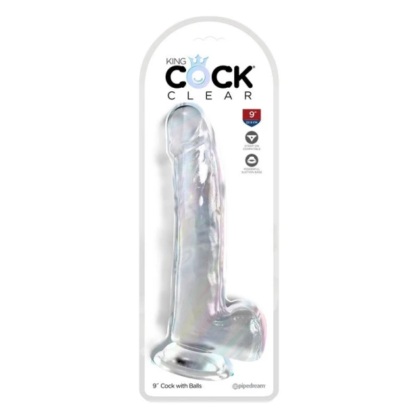 King Cock 9 Inch Ballsy Dildo