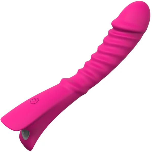 Rippled Silicone G-Spot Vibrator