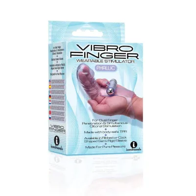 Vibro Finger Wearable Stimulator Purple