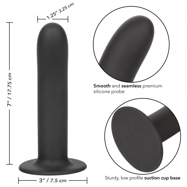 7" Smooth Strap On Probe