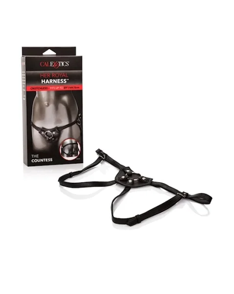 Her Royal Harness The Countess - Black