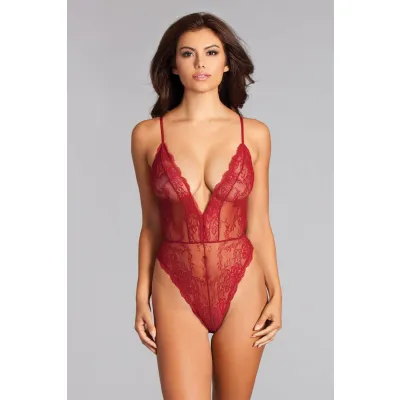 Savannah Teddy Maroon Large