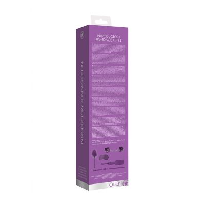 Introductory Bondage Kit 4 Purple Hardcore bondage toys
