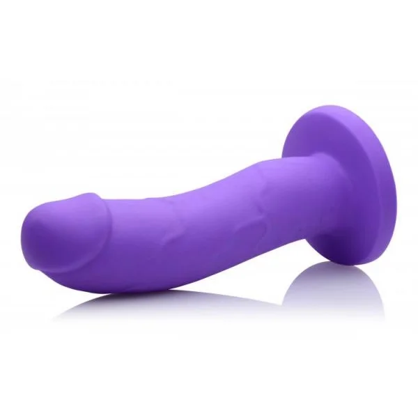 Strap U Boi Toy Premium Silicone Dildo Purple