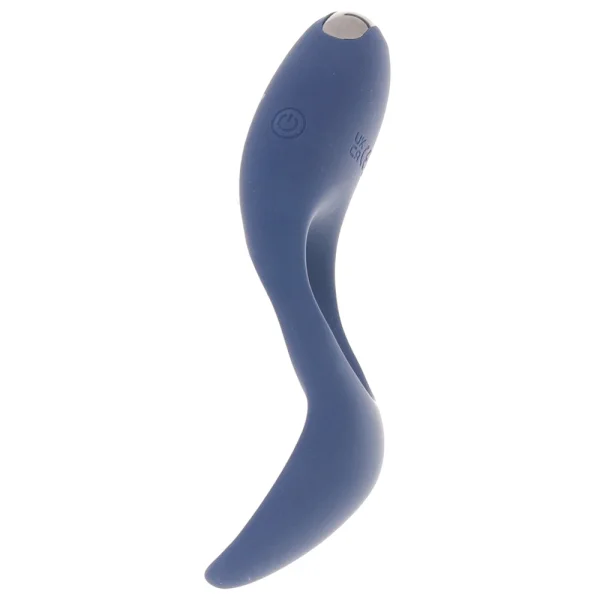 Zero Tolerance Cup Em Vibrating Waterproof Rechargeable Silicone Cock Ring - Blue