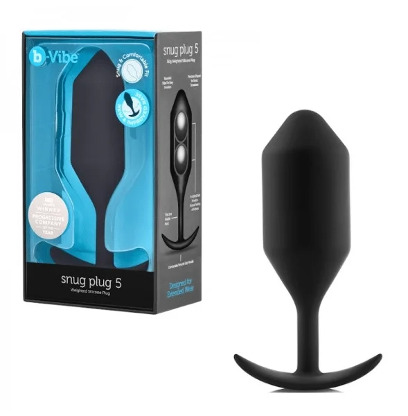 b-Vibe - Snug Plug 5 - Black — image 10 of 18