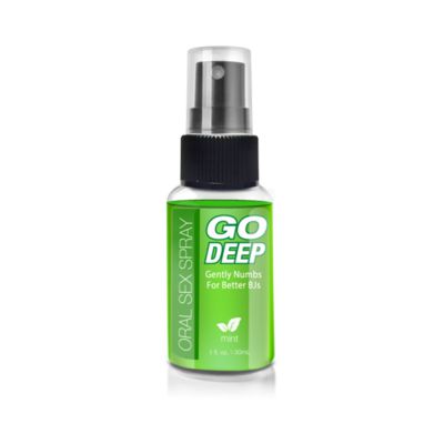 Go Deep Oral Sex Spray Mint 1 Fl Oz