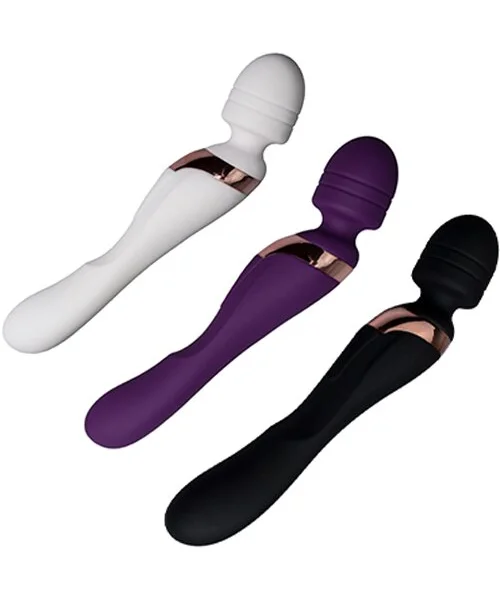 Blissful Black 14 Function 2 in 1 Wand and G-Spot Vibrator