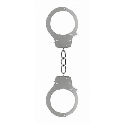 Pleasure Handcuffs Metal Silver