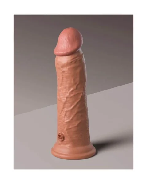 King Cock Elite Dual Density Vibe Silicone Dildo