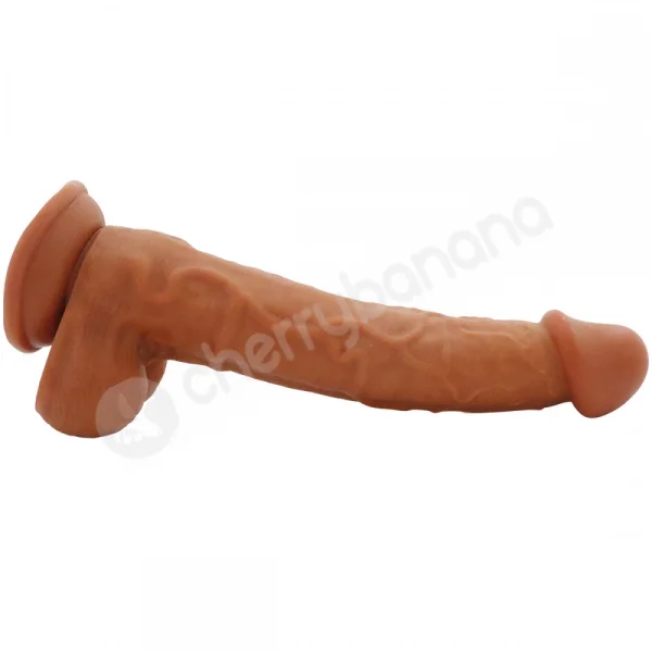 Real Lover Brown Lifelike 9.5" Dildo