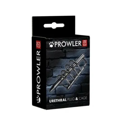Prowler Red Urethral Plug cage