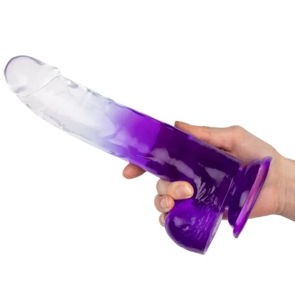 Bondara Purple Ice Realistic Suction Dildo - 9.8 Inch — image 4 of 4