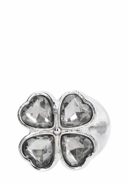Lucky Diamond Plug - 3.75 Inch - Silver - Beginner Butt Plug