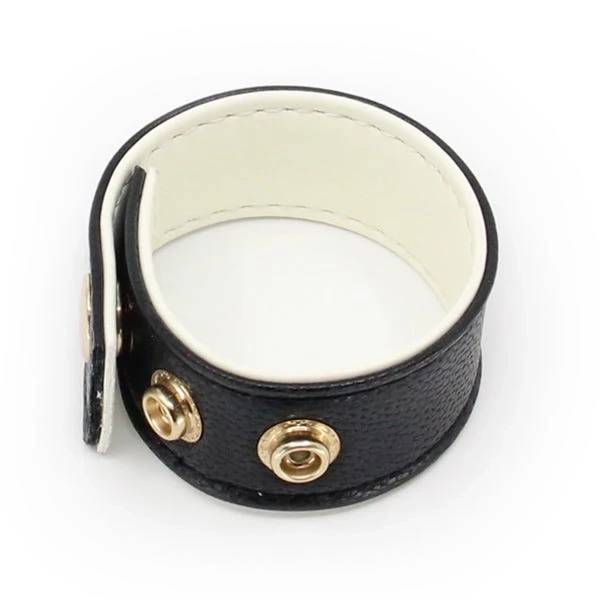 Love In Leather Glow In the Dark Cock Ring