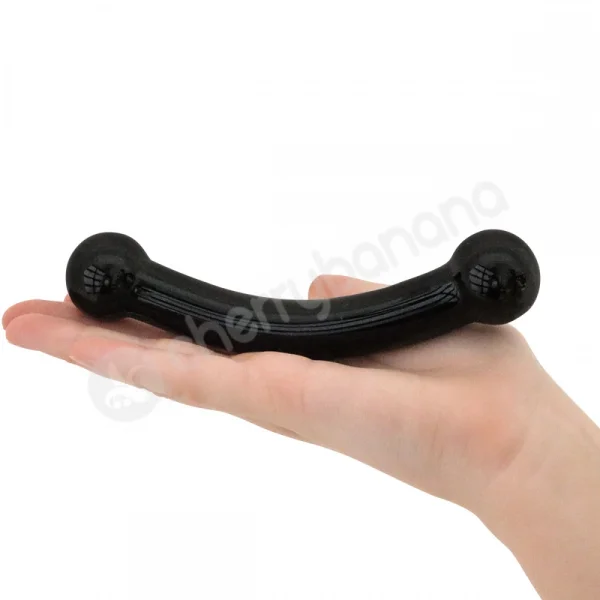 Crystal Pleasures Glass Double Bulb Dildo