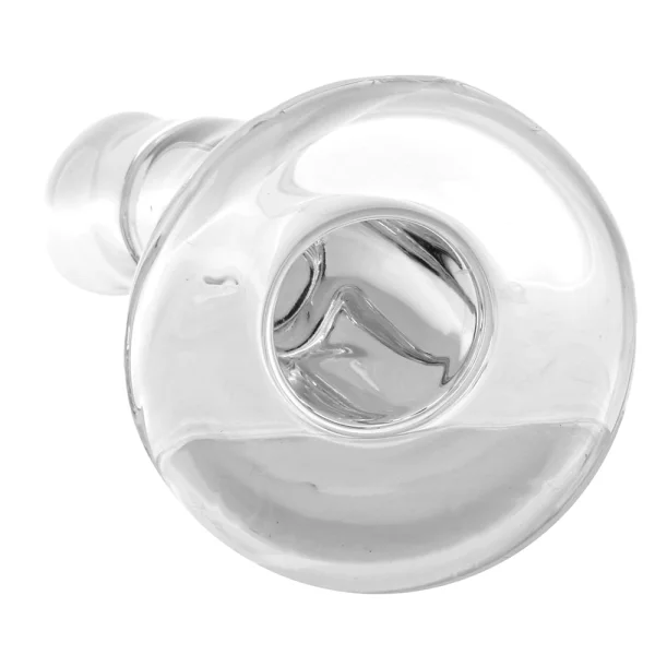 Blown Basic Curve Glass Dildo