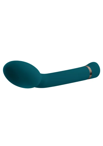 Playboy Pleasure On The Spot Silicone Rechargeable G-Spot Vibrator - Teal