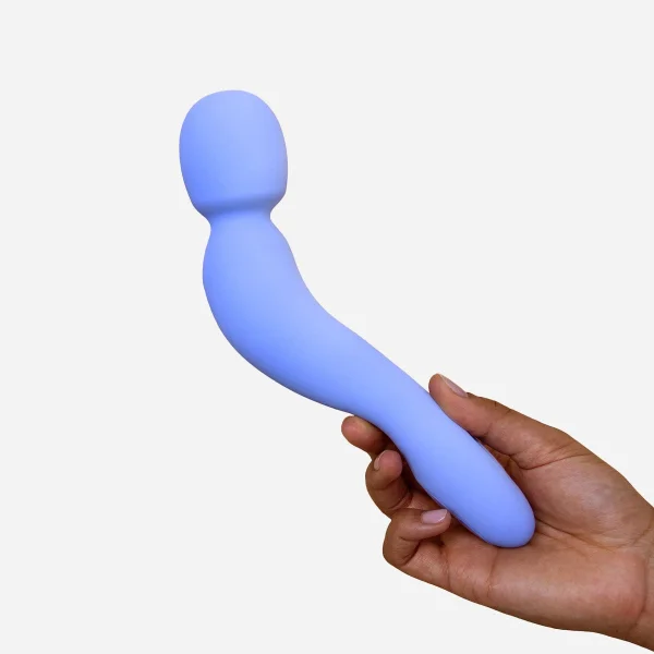 Dame Com Wand Massager - Periwinkle