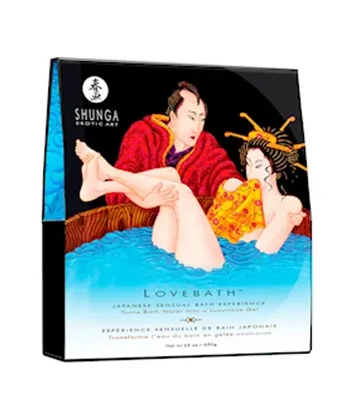 Shunga Lovebath Ocean Temptations - Blue — image 2 of 2