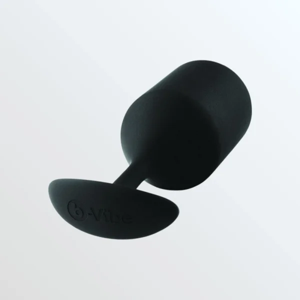 B-Vibe Snug Plug 5 Black Large Butt Plug