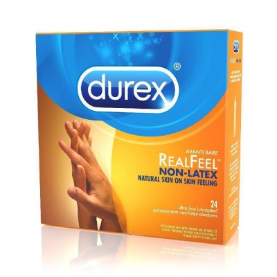 Durex Avanti Bare Real Feel Non Latex Condoms 24 Pack