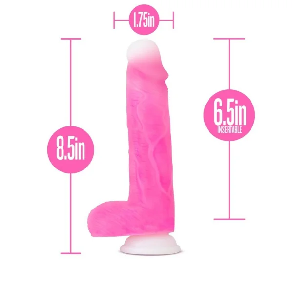 Neo Elite - Roxy - 8-inch Gyrating Dildo - Pink
