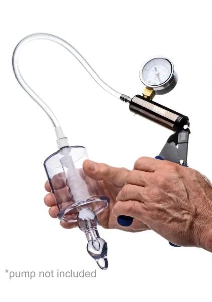 Tom of Finland Anal Rosebud Vacuum with Beaded Rod