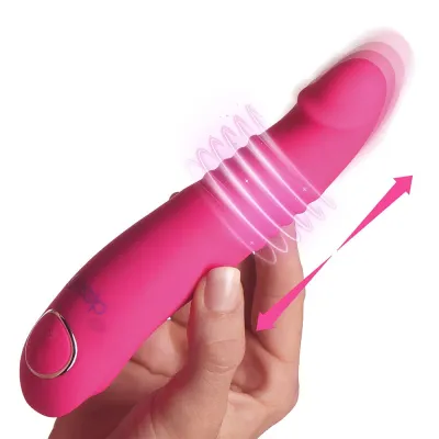Gossip Blasters 7X Thrusting Silicone Vibrator