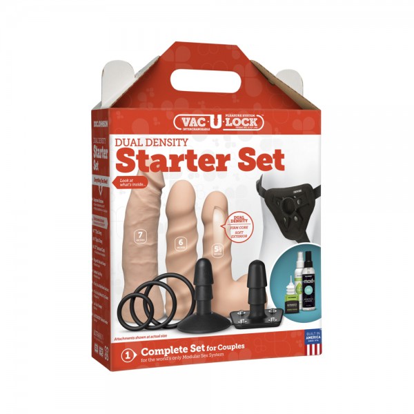Vac-u-lock Dual Density Starter Set Vanilla