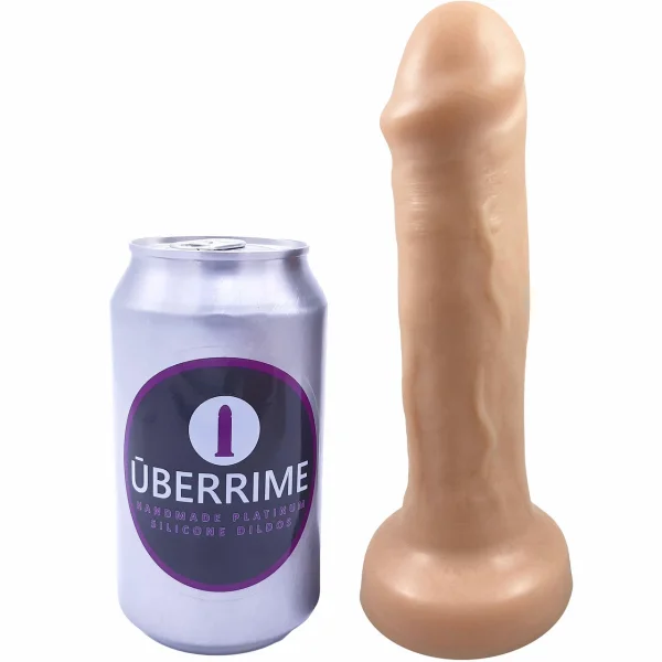 Supero Dual-Density Silicone Dildo By Uberrime - Vanilla