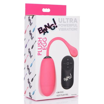Bang 28X Plush Egg Remote Pink