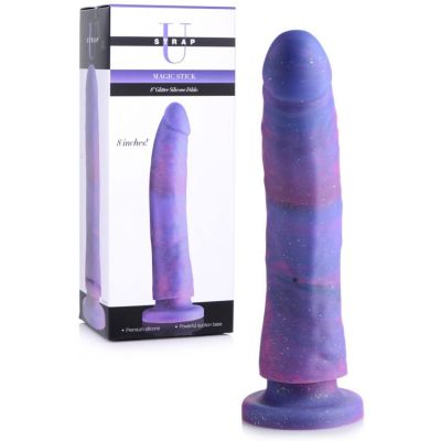 Strap U Magic Stick Glitter Silicone Dildo