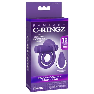 FCR Remote Control Rabbit Ring Purple