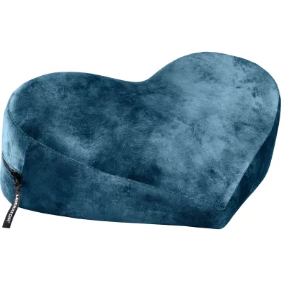 Liberator Heart Wedge Sensual Positioning Pillow Ibiza Collection Ocean Blue