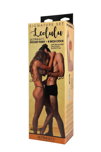 Male Celeb Penis - Leo Pocket Pussy & Lulu 8 Inch Cock