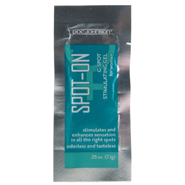 Spot-on g-spot stimulating gel