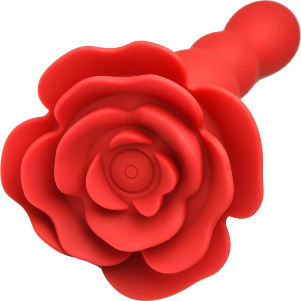 Bloomgasm Rose Twirl Vibrating & Rotating Anal Beads
