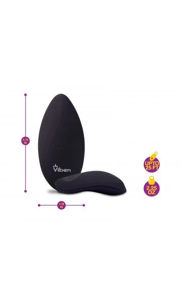 Viben Racy Wearable Clitoral Vibrator with Remote Control