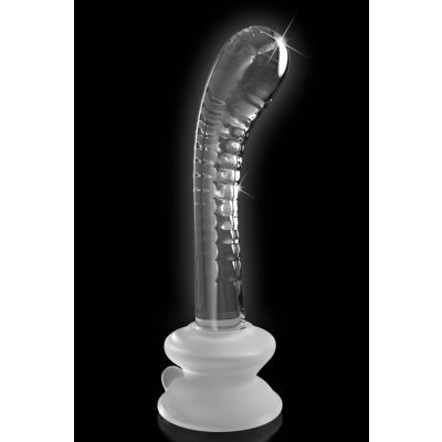 Pipedream 7 1 Hand Blown Glass Dildo with Suction Base