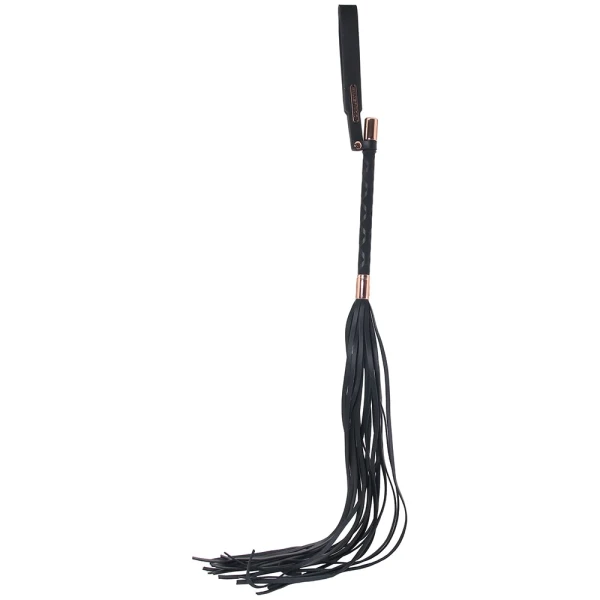 Vegan Leather Whip in Black