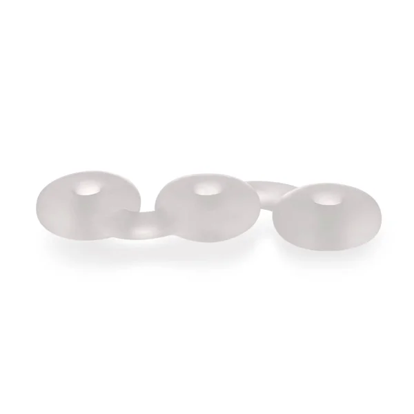 Triple Donut Ring - Clear