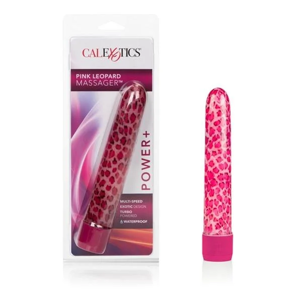Pink Leopard  Waterproof  6.5 Inch Massager — image 6 of 6