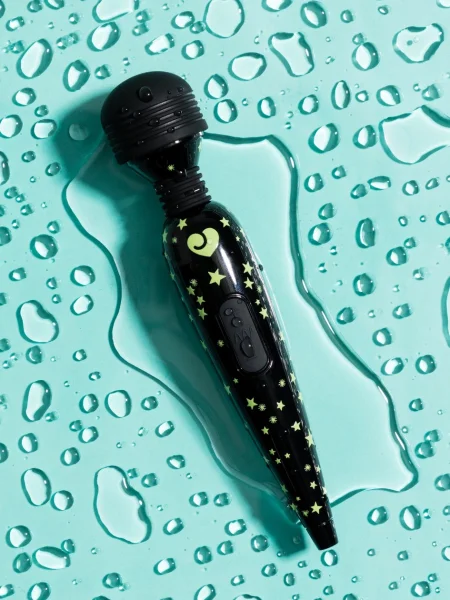 Lovehoney Glow-in-the-Dark Deluxe Mini Massage Wand Vibrator