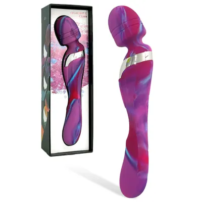 Colourful Camo Beja 8 2 Vibrating Massage Wand